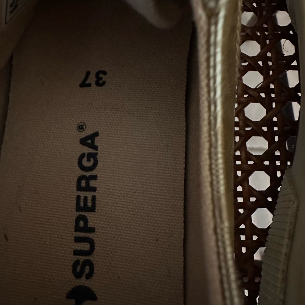 Superga Beige Leather Sneakers - Picture 11 of 11
